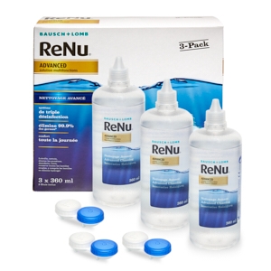 achat produit lentilles ReNu Advanced 3x360ml